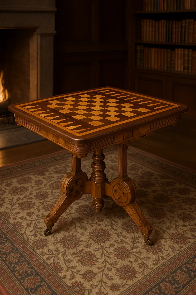 Antique Chess Board